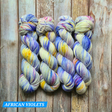 Load image into Gallery viewer, African Violets (Lush Twist - SW Merino) (Dyed as Ordered if Not in Stock)
